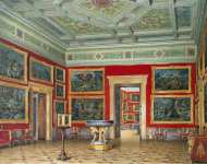 Hau Edward Petrovich Interiors of the New Hermitage. The Room of Flemish School - Hermitage